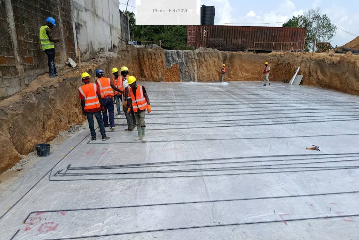 DCIS construction team at work