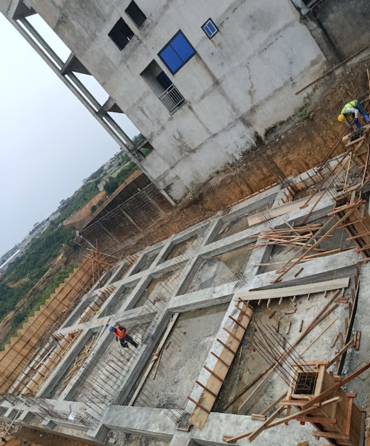 Multi-story building construction